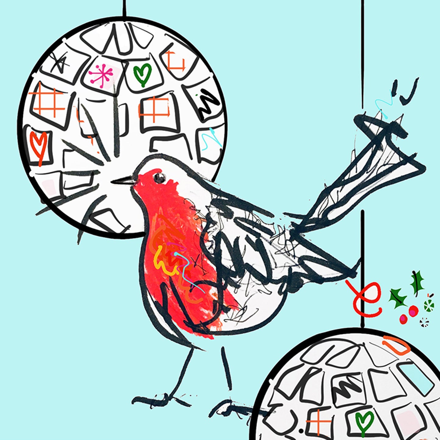 1x Ltd Ed Christmas Card ( 4 Designs)
