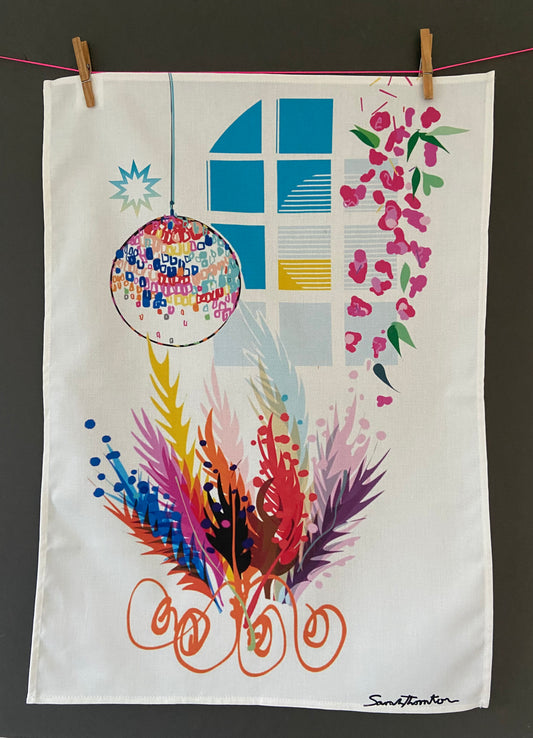 Ibiza Dream Villa Tea towel