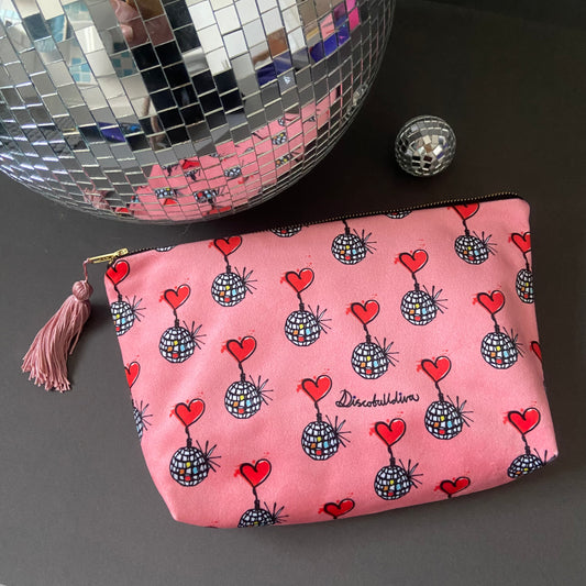 I heart Disco Makeup Bag