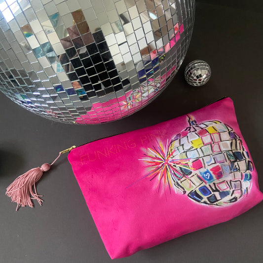 Funkin' Pink Makeup Bag