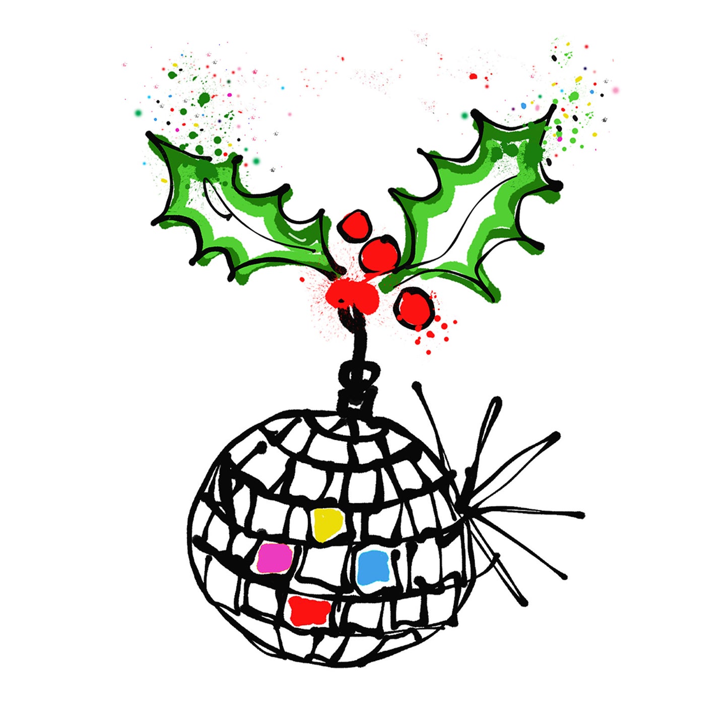 1x Ltd Ed Christmas Card ( 4 Designs)