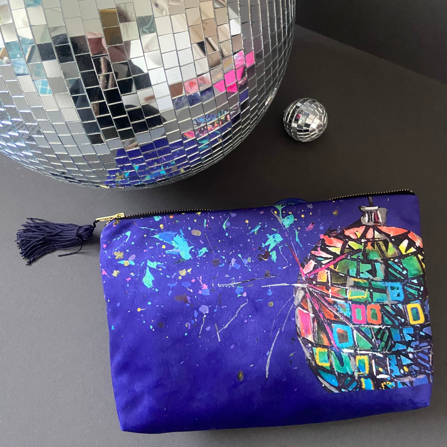 Boogie Night Fever Makeup Bag
