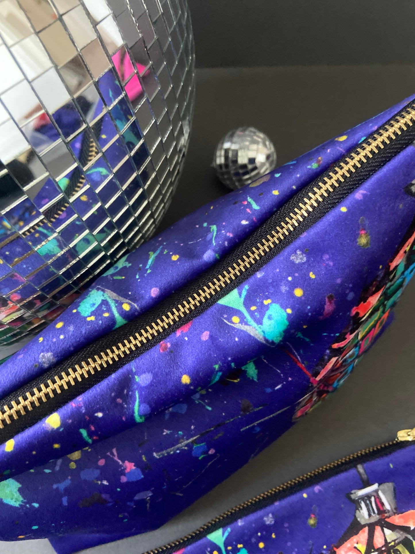 Boogie Night Fever Makeup Bag
