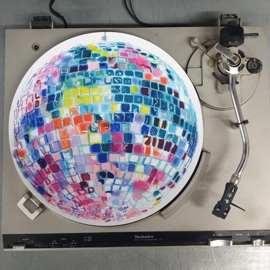 DiscoballDiva slip mat